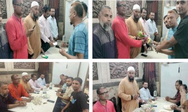 জাতীয় সাংবাদিক সংস্থার কেন্দ্রীয় সংসদের নবনির্বাচিত নেতৃবৃন্দকে গোবিন্দগঞ্জ উপজেলা কমিটির পক্ষ থেকে ফুল তোরা দিয়ে বরণ ও শুভেচ্ছা বিনিময়