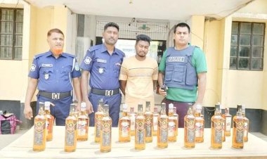 ধোবাউড়ায় থানায় মাদক উদ্ধার করে প্রশংসায় ভাসছেন  এসআই জাহিদ হাসান