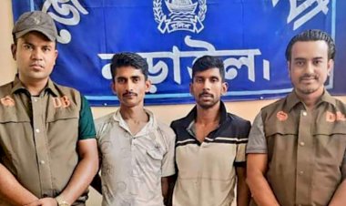 নড়াইলে ডিবি পুলিশের অভিযানে বিপুল পরিমাণ  গাঁজাসহ দুইজন গ্রেফতার