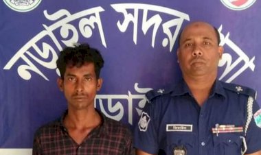 নড়াইল সদর থানা পুলিশের অভিযানে  কারাদণ্ড সাজাপ্রাপ্ত আসামিকে গ্রেফতার