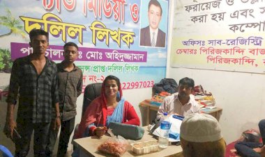 রায়পুরা উপজেলা পরিষদের মহিলা ভাইস চেয়ারম্যান পদ প্রার্থী তাজ তাহমিনা মানিক  ব্যপক গণসংযোগ!!