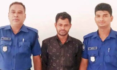 নড়াইলে পুলিশের অভিযানে  হত্যা মামলার আসামি গ্রেফতার