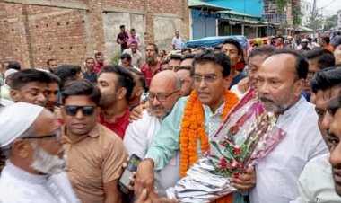 বিএনপির কেন্দ্রীয় কমিটির সহ সাংগঠনিক সম্পাদক নির্বাচিত  হওয়ায় অধ্যাপক আমিনুল ইসলামকে গোবিন্দগঞ্জে সংবর্ধনা প্রদান