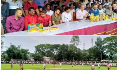 মনোহরদীতে বড়চাপা ফুটবল টুর্ণামেন্ট-২০২৪( সৃজন-২)এর ফাইনাল ম্যাচ অনুষ্ঠিত
