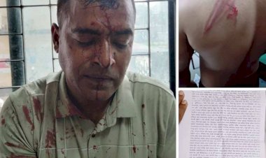 নওগাঁয় পুকুরে মাছ চুরি করতে বাধা দেওয়াই পুকুর মালিক সহ ৩ জন'কে কুপিয়ে জখম