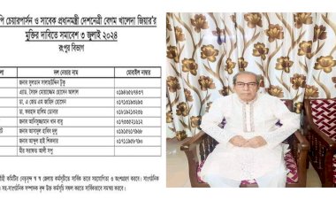 আগামী ৩রা জুলাই বুধবার  নীলফামারী জেলা  বিএনপির সমাবেশের দলনেতার দায়িত্ব পেয়েছেন গাইবান্ধার কৃতি সন্তান জননেতা আনিছুজ্জামান খান বাবু