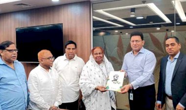 ঢাকায় প্রাইম ব্যাংকের এমডির সাথে ডক্টর হোসনে আরা বেগমের বৈঠক