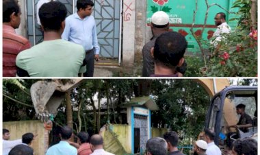 সহকারী কমিশনার(ভূমি)এর অভিযানে সরকারী খাস জমি উদ্ধার ও অবৈধ স্থাপনা উচ্ছেদ