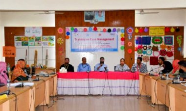 টেকনাফে উন্নয়ন সংস্থা এএসডির উদ্যোগে  কেইস ব্যবস্থাপনা বিষয়ে প্রশিক্ষণ কর্মশালা অনুষ্ঠিত