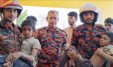 নওগাঁর নিয়ামতপুরে নিয়ন্ত্রণ হারিয়ে ধানবোঝায় ট্রাক উল্টে চাপাপরে ২ শিশুর মৃত্যু