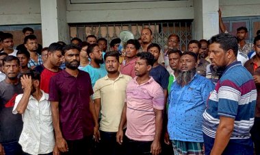 শেখ হাসিনার বিচারের দাবিতে যুবদলের বিক্ষোভ মিছিল ও সমাবেশ