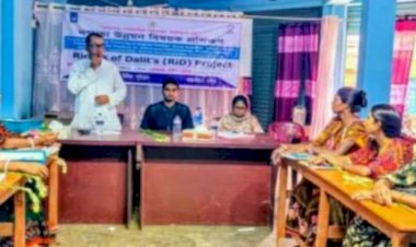কেশবপুরে দলিত জনগোষ্ঠীর দক্ষতা  উন্নয়ন বিষয়ক ২ দিনের প্রশিক্ষণ সম্পন্ন