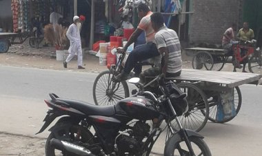 চিরিরবন্দরে মোটর সাইকেল আরোহী মৃত্যু!