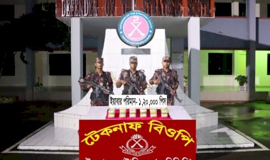 নাফ নদী হতে ভাসমান অবস্থায় ১লক্ষ ২০ হাজার পিস ইয়াবা উদ্ধার