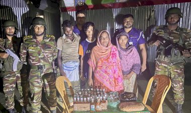 বুড়িচংয়ে যৌথবাহিনীর অভিযানে মাদকসহ ৫ জন আটক