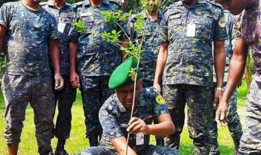 রাজশাহী আনসার ব্যাটালিয়ানে বৃক্ষ রোপণ অনুষ্ঠিত