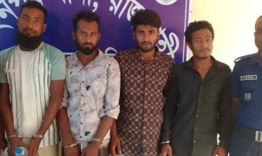 রাজশাহীতে, এক বৃদ্ধা মহিলাকে হত্যার চেষ্টা ,মামলার ৪ আসামি গ্রেফতার