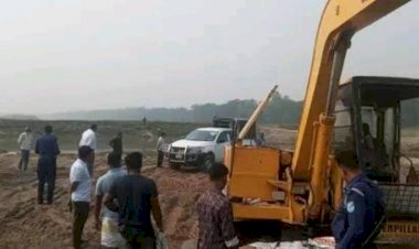 নরসিংদীর মনোহরদীতে অবৈধভাবে মাটি কাটার অপরাধে অর্থদণ্ড প্রদান