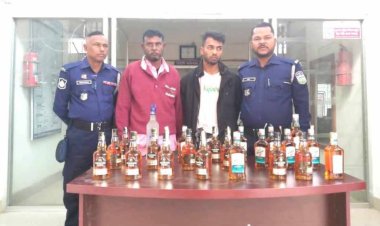হালুয়াঘাটে পৃথক অভিযানে দুই মাদক কারবারি আটক