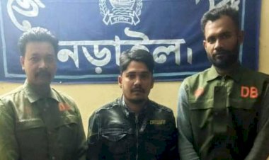 নড়াইলে ডিবি পুলিশের অভিযানে গাঁজাসহ তিনজন গ্রেফতার