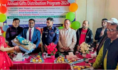 কেশবপুরের বালিয়াডাঙ্গায় শিশু উন্নয়ন   প্রকল্পের বার্ষিক পুরস্কার বিতরণ অনুষ্ঠিত