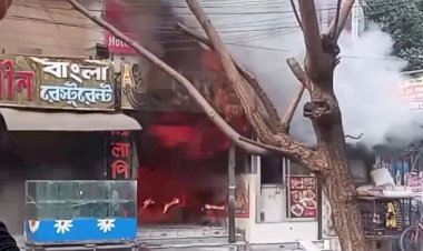 উত্তরায় রেস্টুরেন্টে ভয়াবহ অগ্নিকাণ্ডের ঘটনা ঘটেছে, ৬ জন জীবিত উদ্ধার