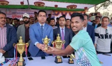 মনোহরদীতে তারুণ্যের উৎসব ফুটবল টুর্নামেন্টের ফাইনাল খেলা অনুষ্ঠিত