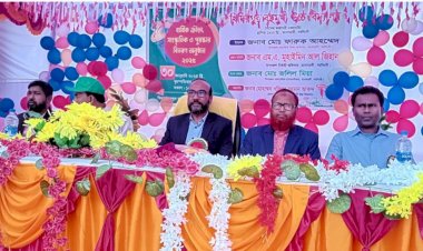 শিক্ষার্থীদের মানসিক ও শারীরিক বৃদ্ধির জন্যে খেলা-ধুলার প্রয়োজন আছে:-ফারুক আহম্মেদ