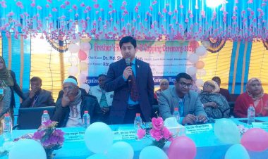 দিনাজপুর টিএমএসএস নার্সিং ইনস্টিটিউটে নবীন বরণ অনুষ্ঠিত