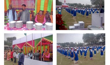 সমাধীনগর আর্য সংর্ঘ বিদ্যা মন্দির স্কুলে বার্ষিক ক্রীড়া ও সাংস্কৃতিক প্রতিযোগিতা অনুষ্ঠান অনুষ্ঠিত