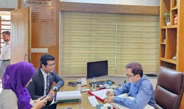 নরসিংদীতে অতিরিক্ত বিভাগীয় কমিশনার (রাজস্ব)ঢাকা সহকারী কমিশনার (ভূমি)এর কার্যালয়  পরিদর্শন