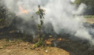 নওগাঁর মহাদেবপুর চ্কহরিবল্লব গ্রামে শক্রতা জেরে খড়ের পালায় আগুন দিয়েছে দুর্বৃত্তরা