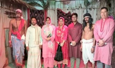 চলনবিলের দক্ষিণ পাড়ে শেষ হলো নাটক 