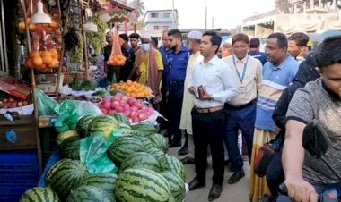 মনোহরদীতে ভ্রাম্যমাণ আদালতে দুইজন ব্যবসায়ীকে জরিমানা