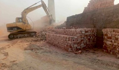 রংপুর পীরগাছায়  দুটি অবৈধ ইটভাটা গুড়িয়ে দিয়েছে প্রশাসন