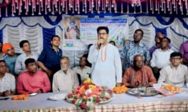 কেশবপুর কুঠিবাড়ী মহাশশ্মানে নাম সংকীর্ত্তণ  অনুষ্ঠানে অমলেন্দু দাস অপু'র শুভাগমন