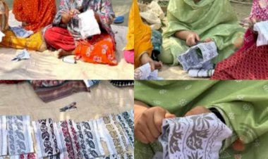 নওগাঁ খোদ্দনারায়নপুর ডাঙ্গাপাড়ার টুপি যাচ্ছে মধ্যপ্রাচ্যে,আসছে শতকোটি  টাকার বৈদেশিক মুদ্রা