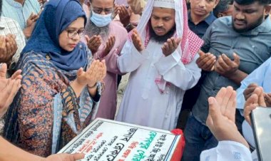 কেশবপুর পৌর সুপার মার্কেটের ভিত্তিপ্রস্তর  স্থাপন