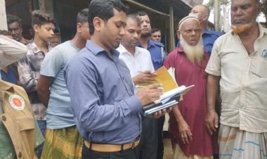 মনোহরদীতে ভ্রাম্যমাণ আদালতে মাংস ব্যবসায়ীকে জরিমানা