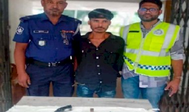 নরসিংদীতে অস্ত্র সহ এক সন্ত্রাসী গ্রেফতার