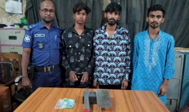 নরসিংদীর শিবপুরে অপহরণ ও প্রতারক চক্রের তিন সদস্য গ্রেফতার