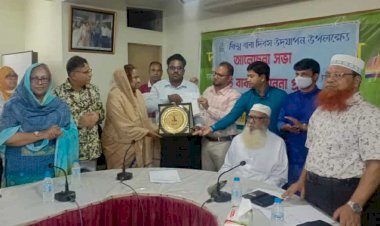 বগুড়ায় টিএমএসএসের প্রকৌঃ পারভেজ আহমেদকে বিদায় সংবর্ধনা