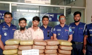 নরসিংদীর মাধবদীতে  ৬০ কেজি গাঁজা সহ গ্ৰেফতার -২