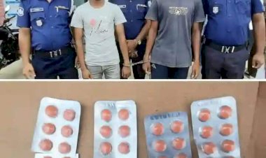 বোচাগঞ্জে ৪০পিছ নিষিদ্ধ টাপেন্টা ডল ট্যাবলেটসহ দুইজন গ্রে'ফ'তার !