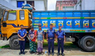ধামইরহাটে ট্রাক চুরি; ঢাকার কলাবাগান থেকে দুই চোরসহ ট্রাক উদ্ধার