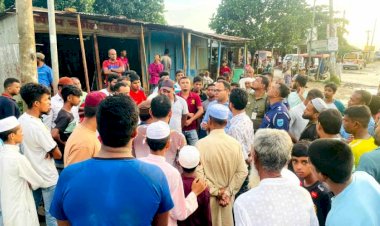 বুড়িচংয়ে গোমতী নদীর বেরিবাঁধে অবৈধ স্থাপনায় বিদ্যুৎ সংযোগ বিচ্ছিন্ন, উচ্ছেদ অভিযানের সূচনা
