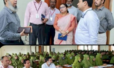 বগুড়া টিএমএসএস নার্সিং কলেজ পরিদর্শন ও প্রশিক্ষণ কর্মশালার উদ্বোধনে অতিরিক্ত সচিব মীর জাহিদ হাসান