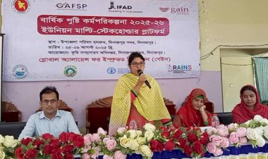 দিনাজপুর সদরে বার্ষিক পুষ্টি কর্মপরিকল্পনা বিষয়ক কর্মশালা অনুষ্ঠিত