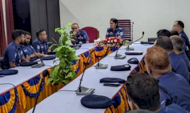 পুলিশ সুপার, গাইবান্ধা মহোদয়ের পলাশবাড়ী থানা পরিদর্শন