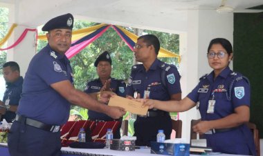 গাইবান্ধায় জেলা পুলিশের মাস্টার প্যারেড ও কল্যাণ  সভা অনুষ্ঠিত